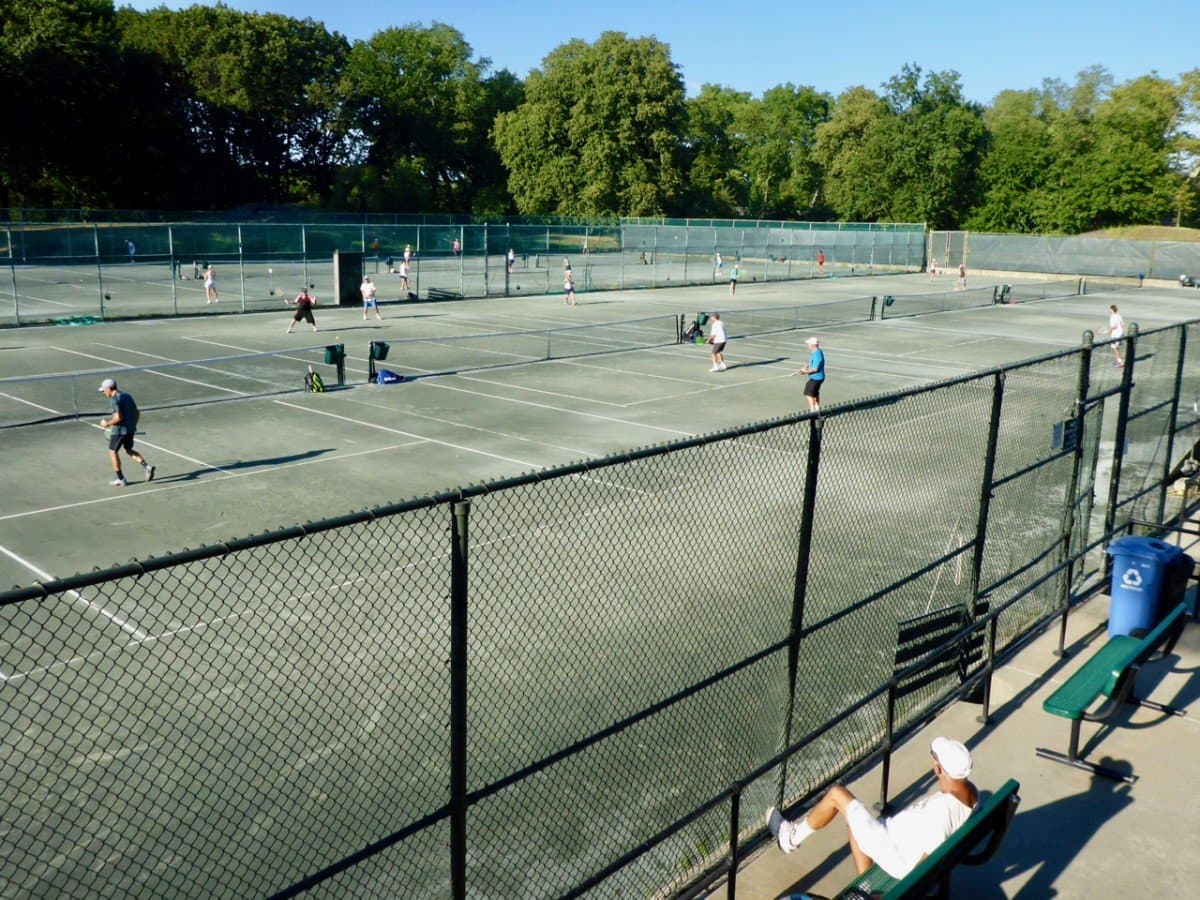 Central Park tennis courts