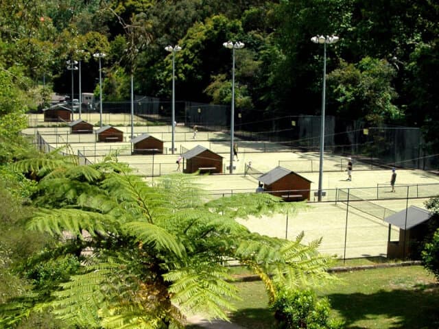 Cooper Park tennis courts