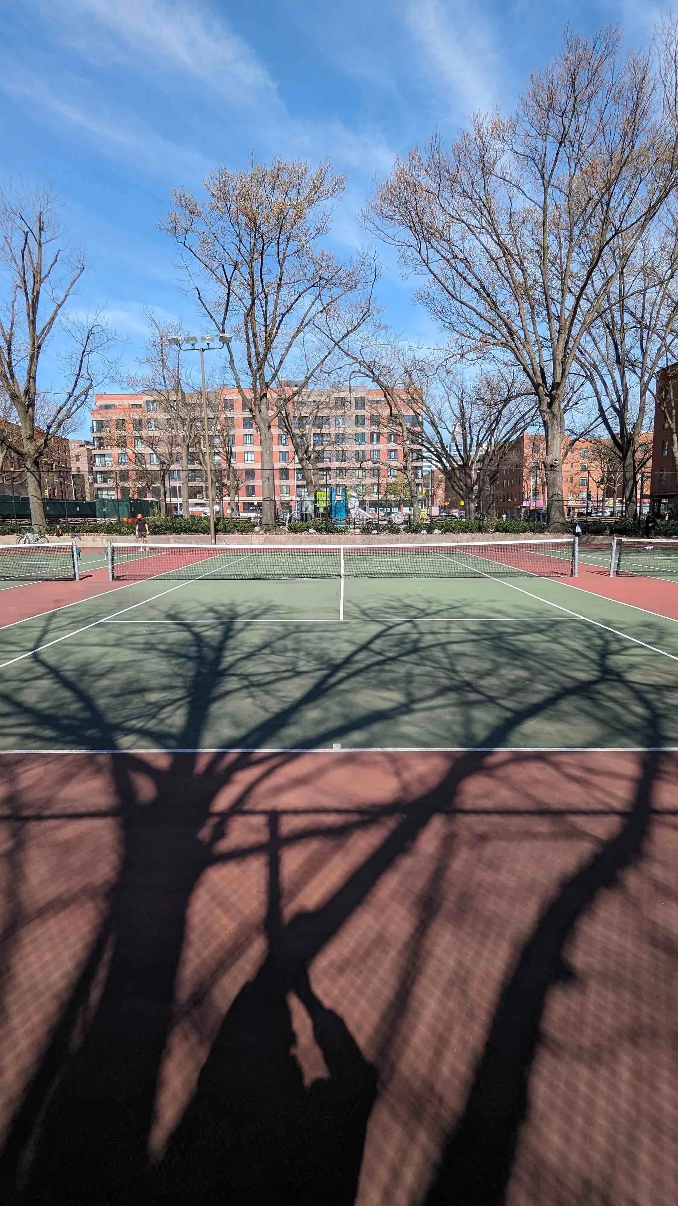 Frederick Johnson tennis courts