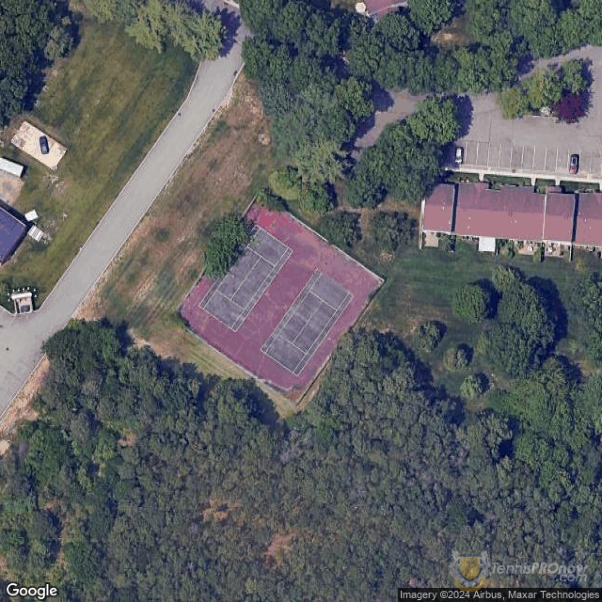 Greenbelt Recreation Center tennis courts