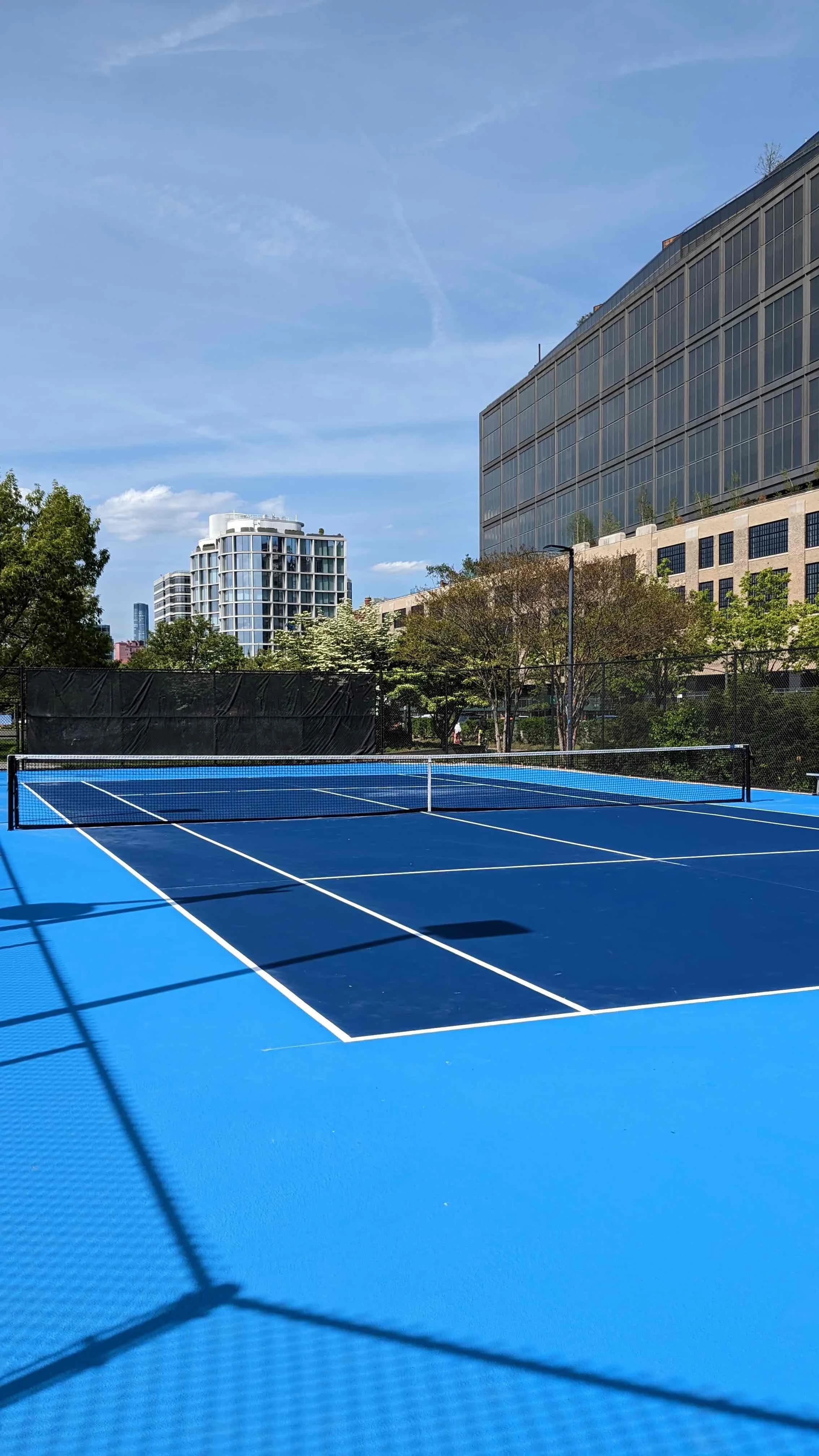 Hudson River Park tennis courts