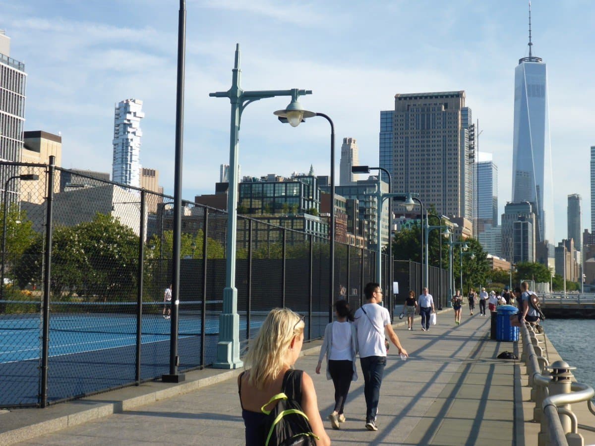Hudson River Park tennis courts 3