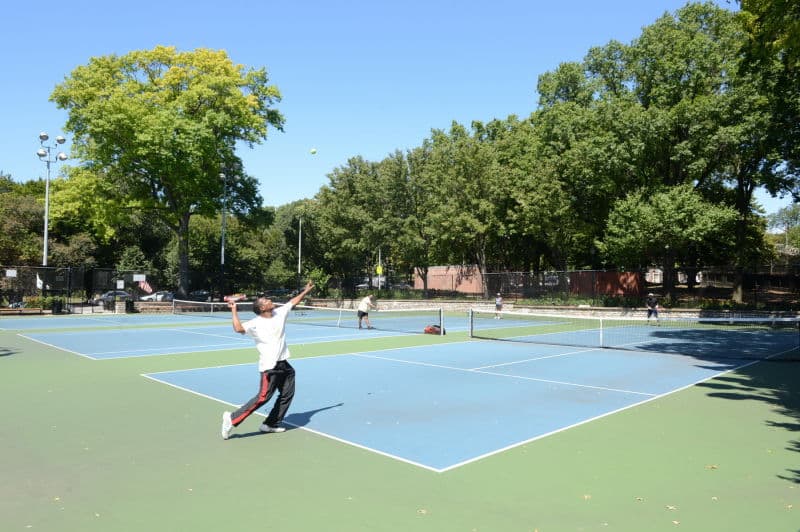 Lincoln Terrace Park tennis courts
