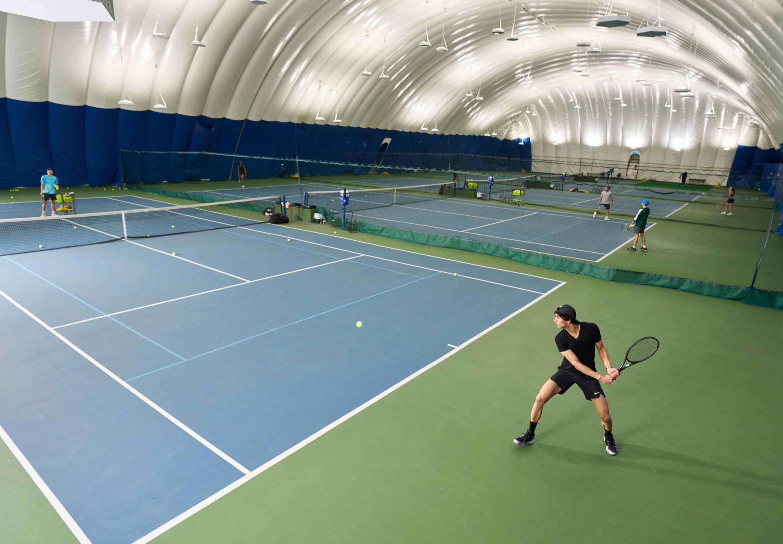 Manhattan Plaza Racquet Club tennis courts