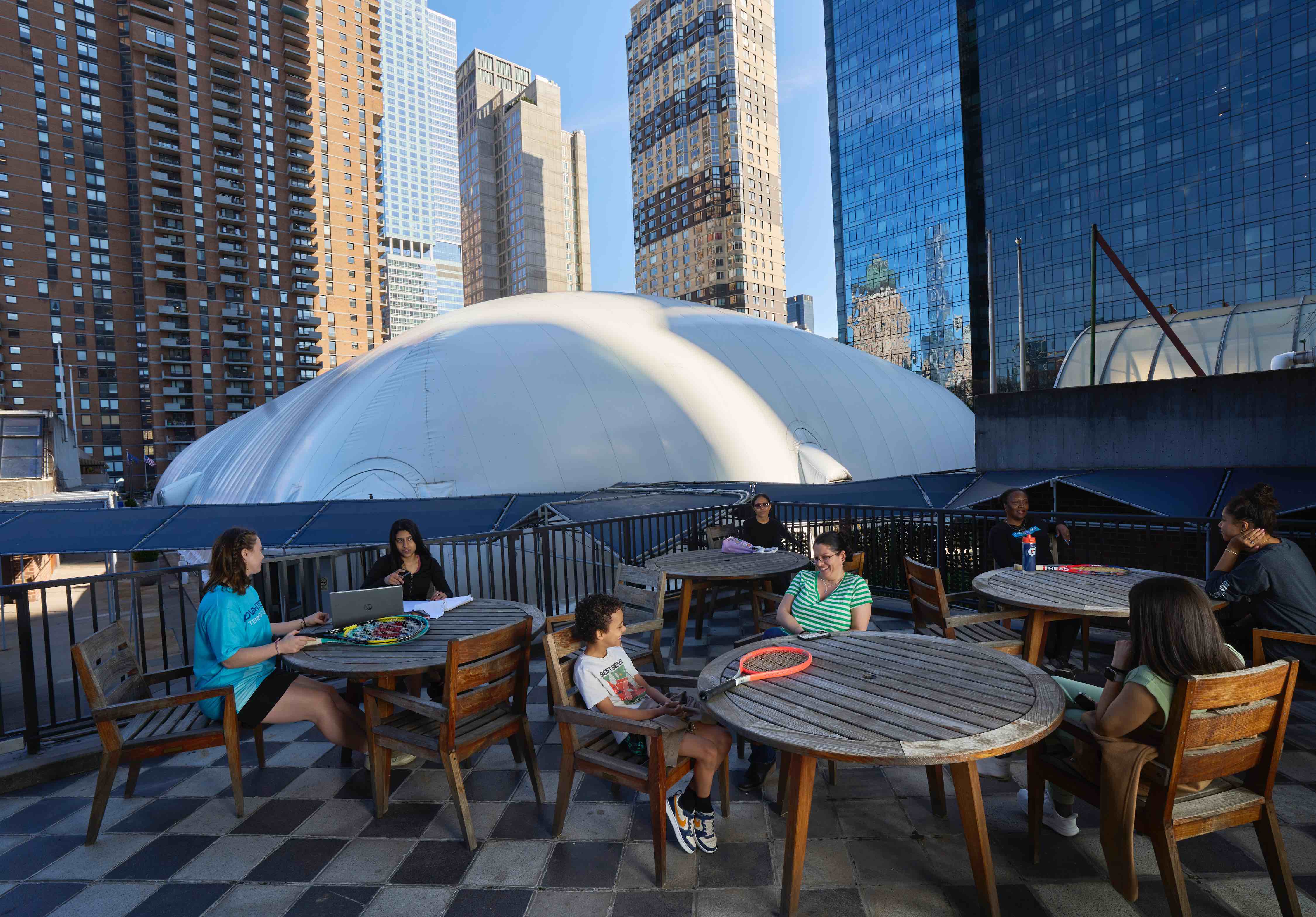 Manhattan Plaza Racquet Club tennis courts 2