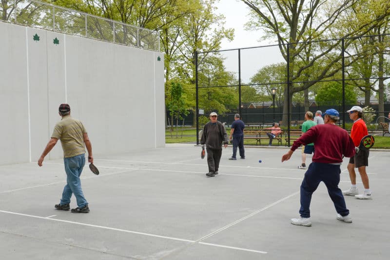Marine Park tennis courts