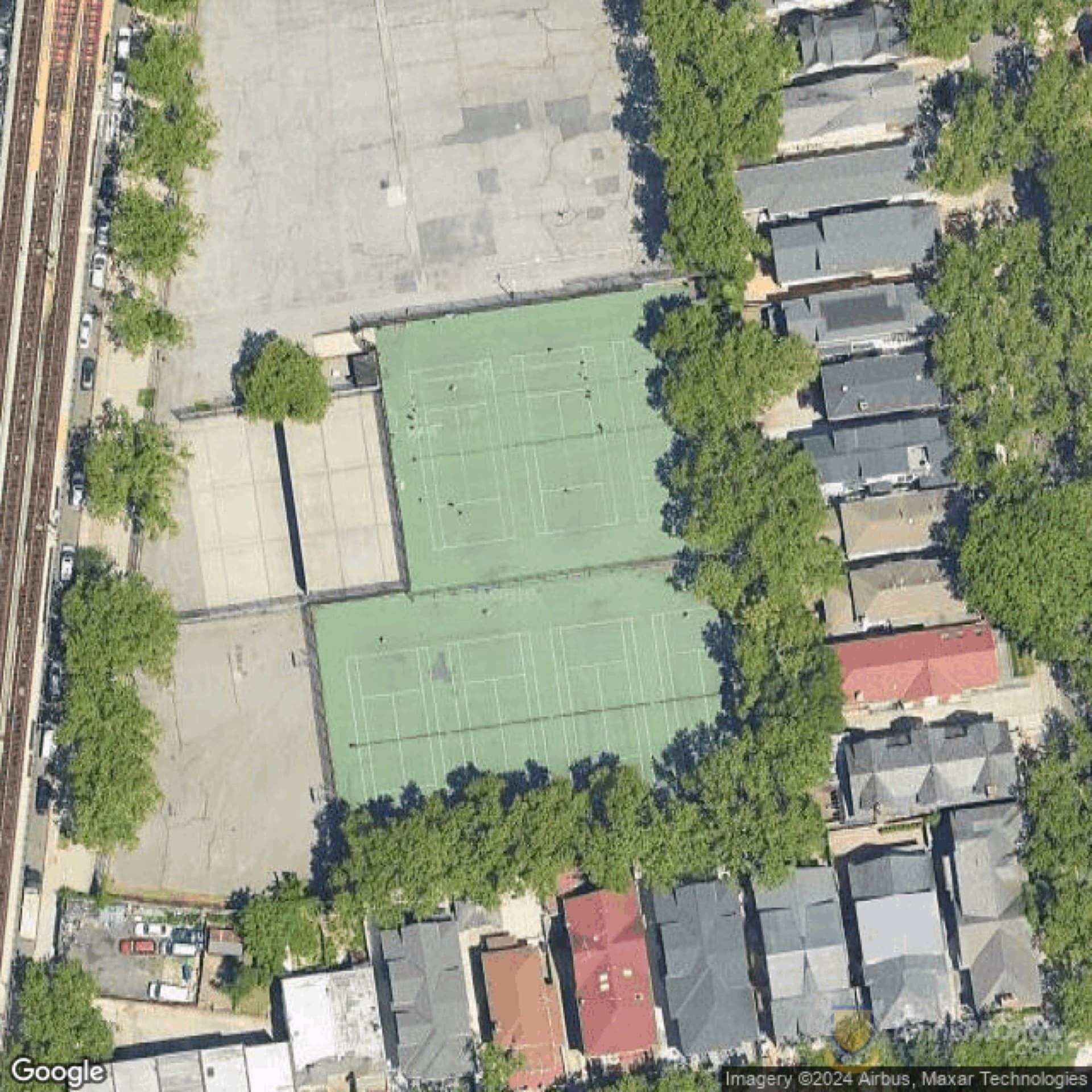 McDonald Playground tennis courts