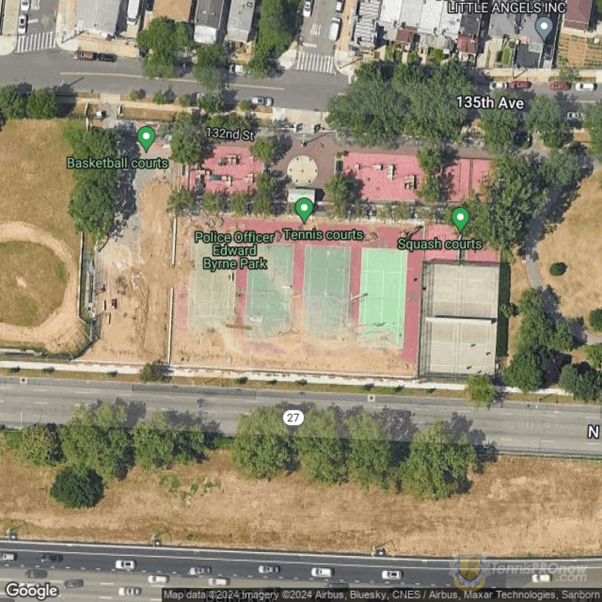 Police Officer Edward Byrne Park tennis courts
