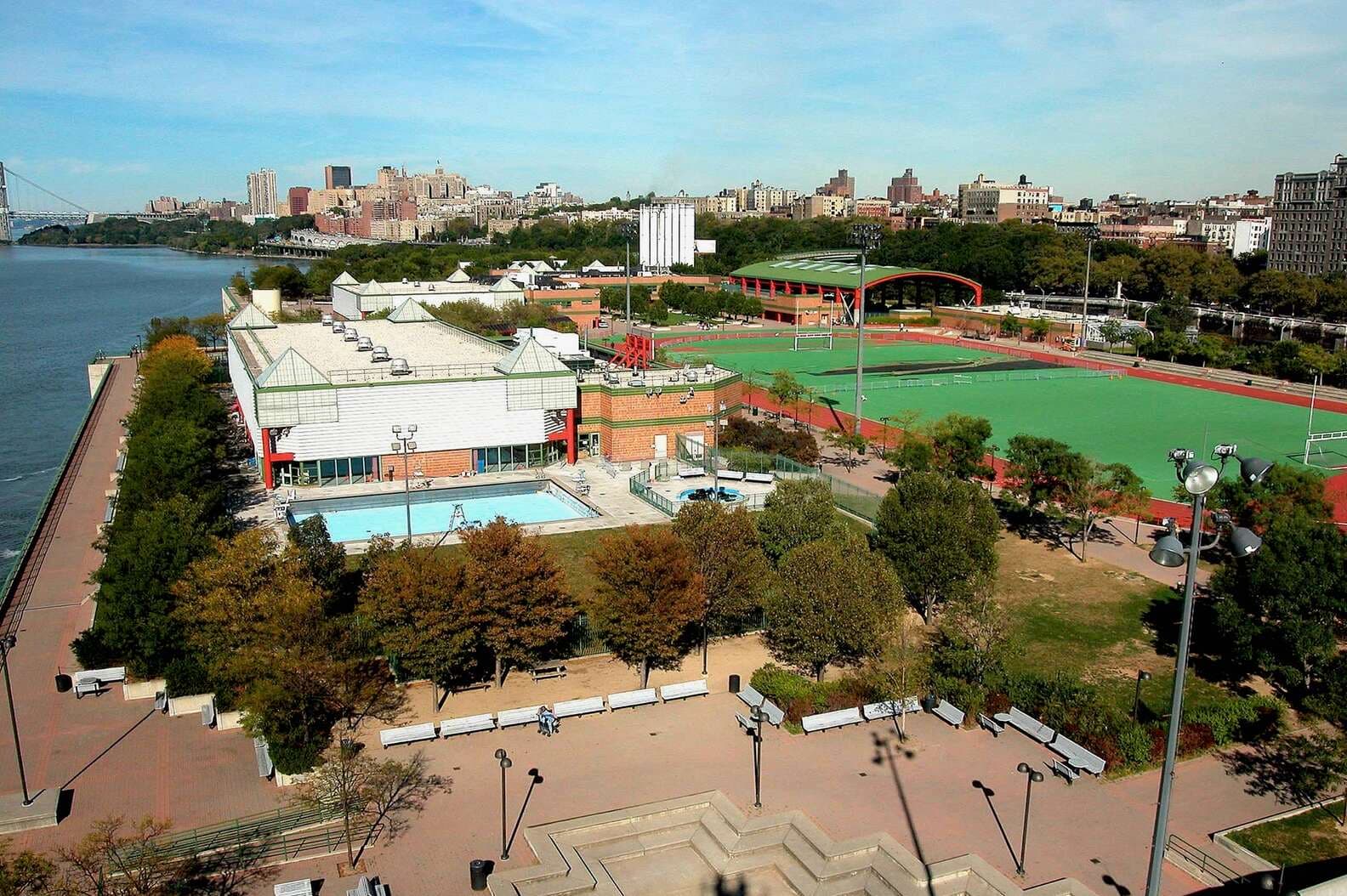 Riverbank State Park tennis courts 2