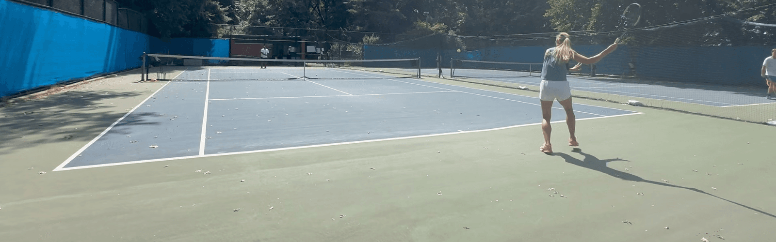 Riverside Park (119th St) tennis courts 2