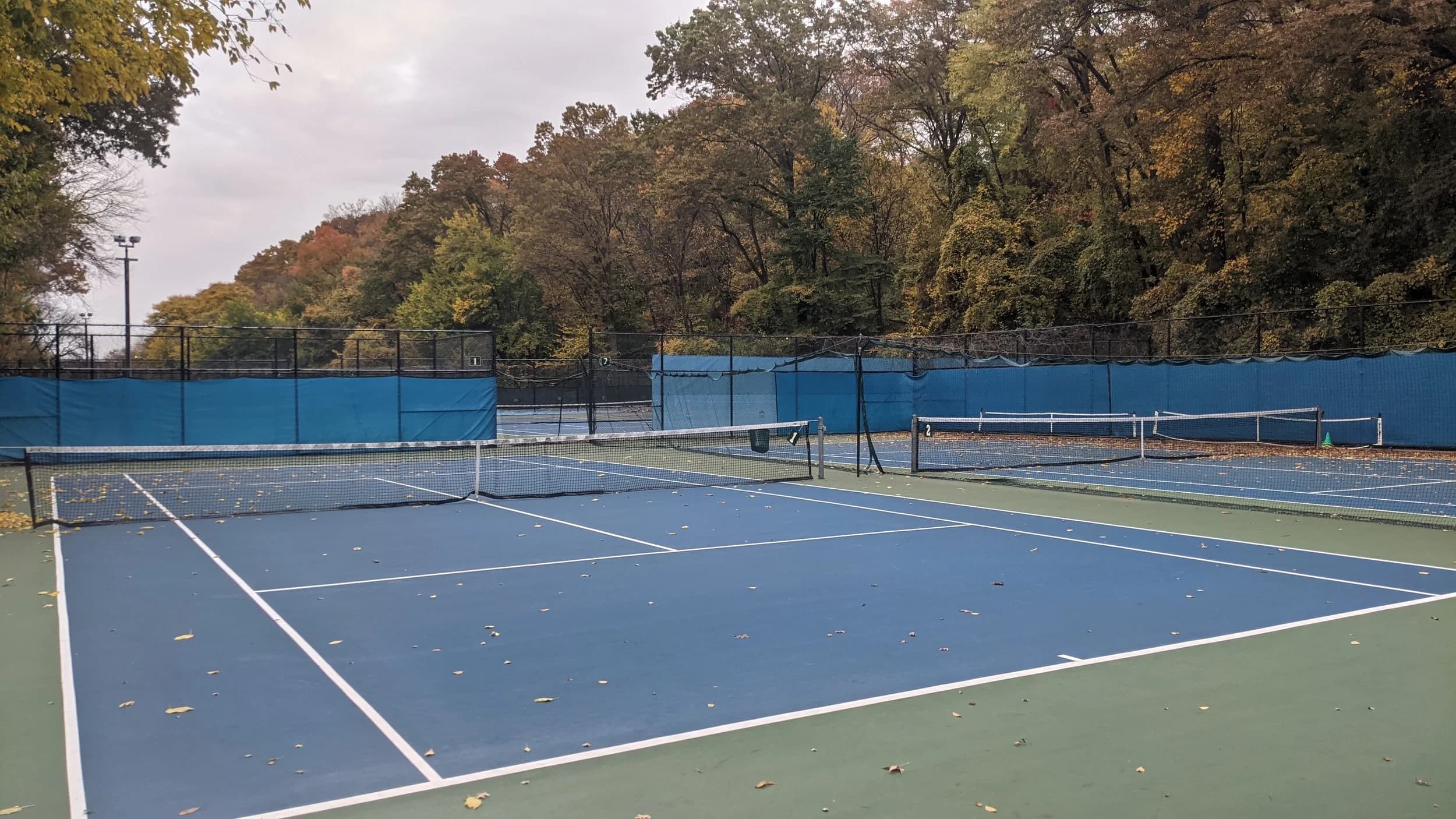 Riverside Park (119th St) tennis courts