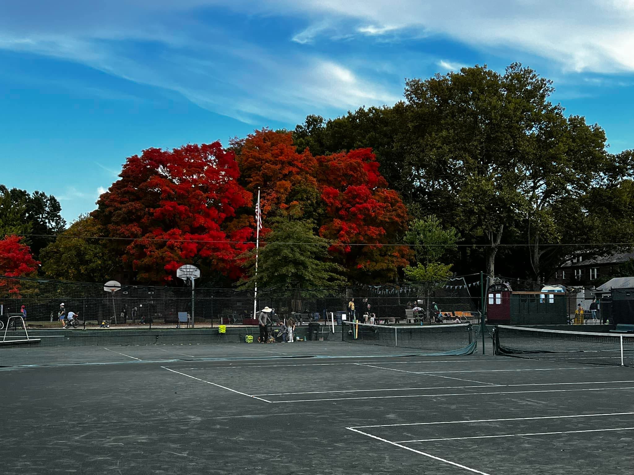 Sunnyside Gardens Park tennis courts