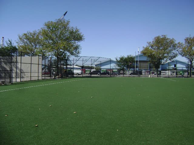 Van Voorhees Playground tennis courts