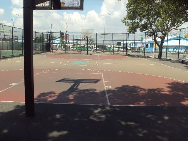Van Voorhees Playground tennis courts 3