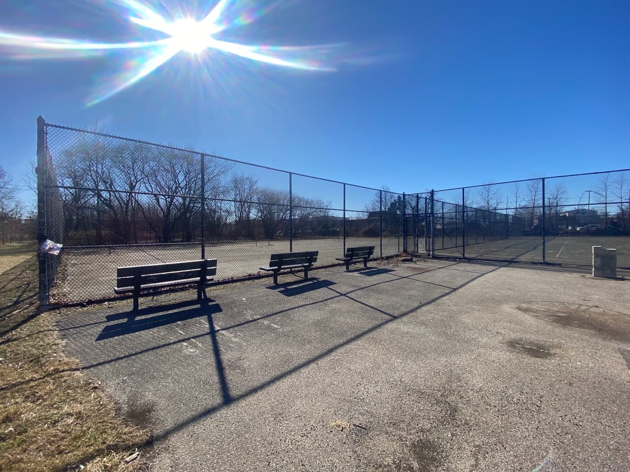Willowbrook Park tennis courts