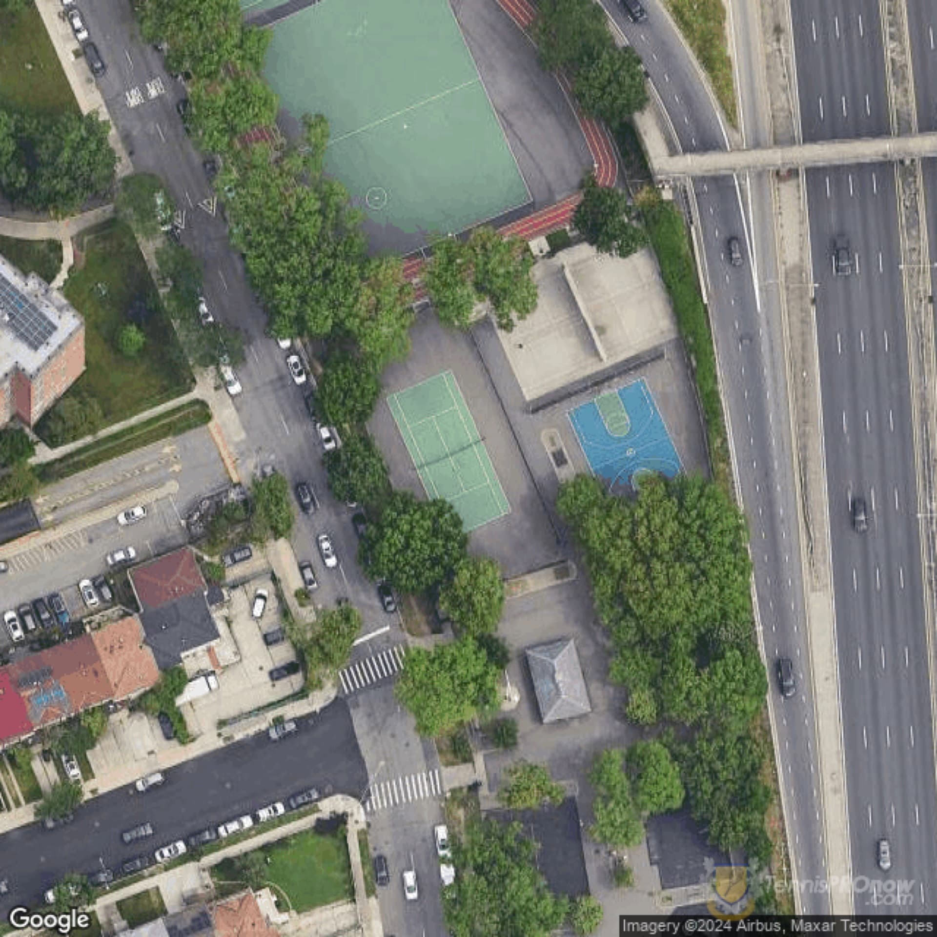 World's Fair Playground tennis courts